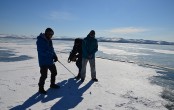 Baikal Ice Golf training 2018